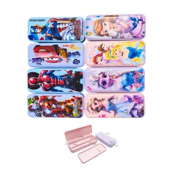 Plastic Pencil Box (Elite) - Set 5