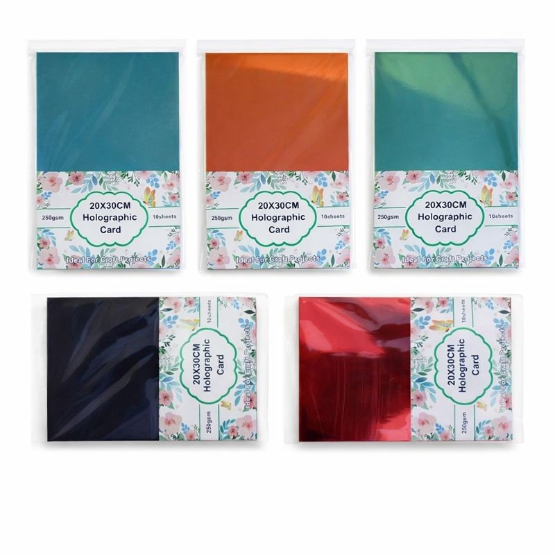 250 gsm A4 Holographic Card - 2 (Pack Of 10)