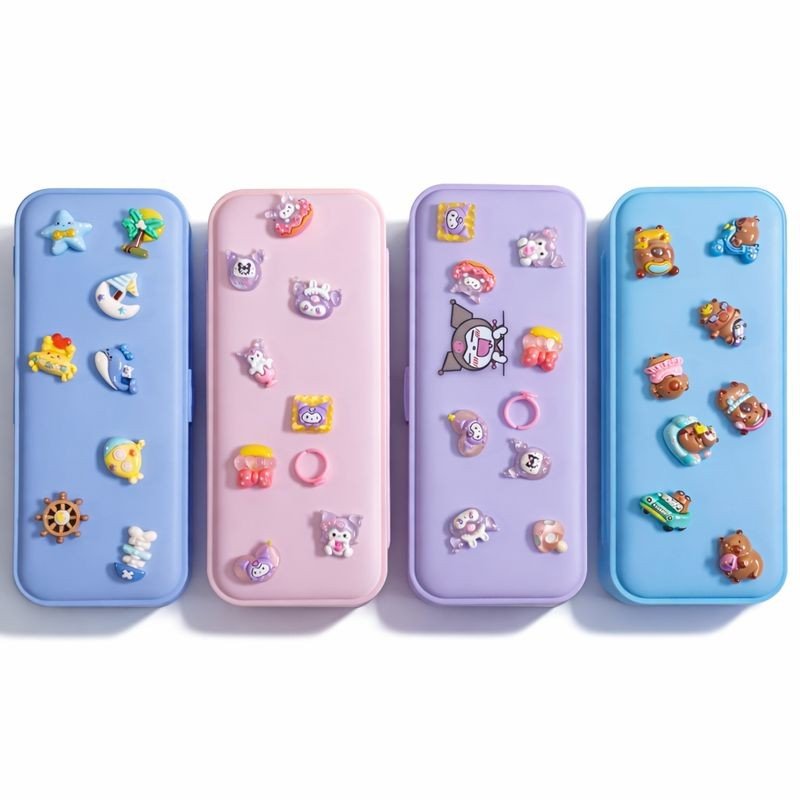 Plastic Pencil Box (DIY Stone)