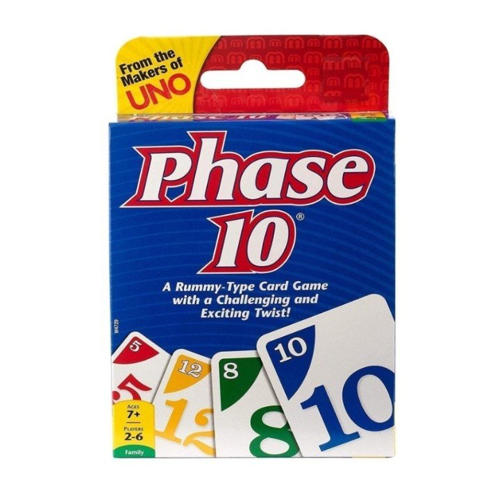 Phase 10 Card
