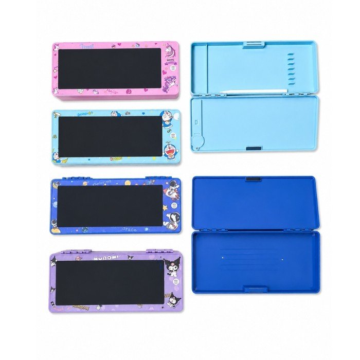 Magic Writing LCD Pencil Box (Printed) Double Door