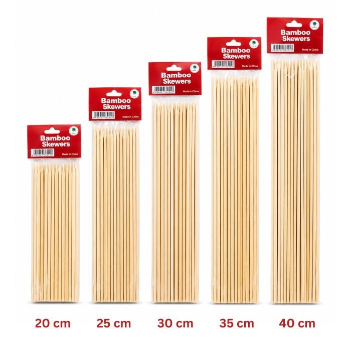 40 cm / 4mm Wooden Skewers ChopStic Pack