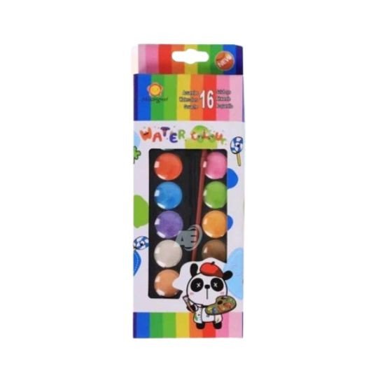 Water Cake Colour (16) Crystal Box Packing