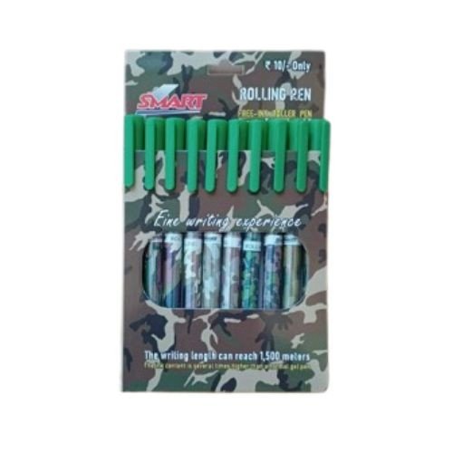 0.5 MM SMART FREE INK ROLLER PEN (ARMY)