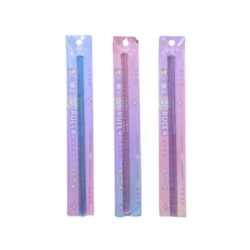 20 cm Crystal Triangle Scale