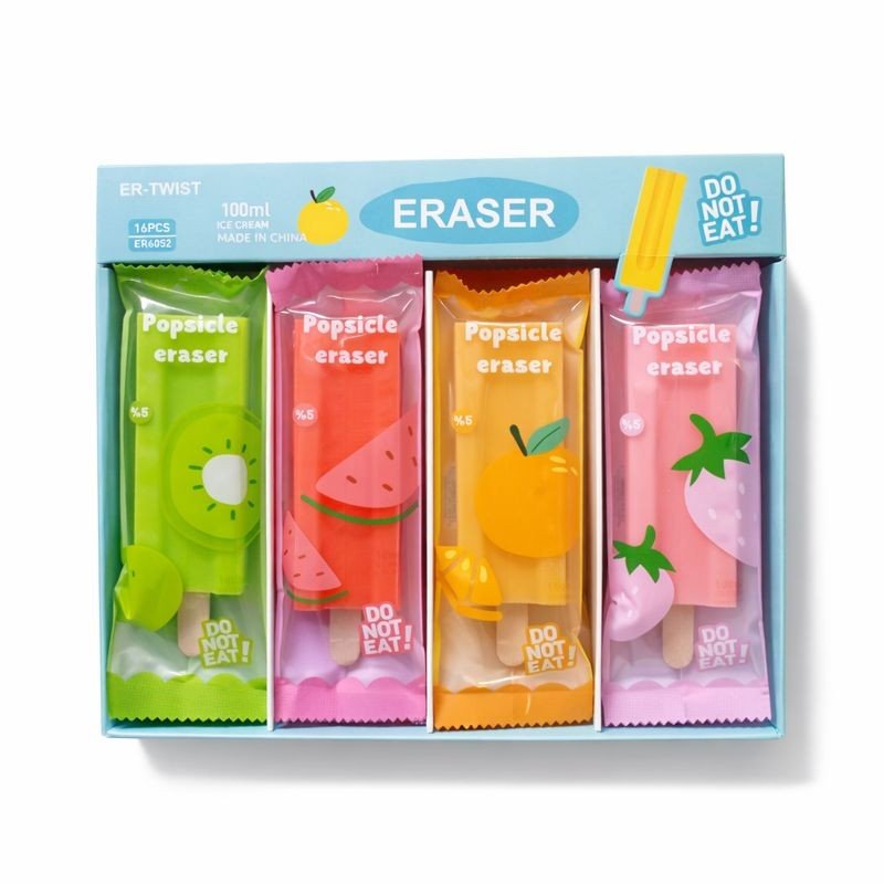 Popsicle Eraser