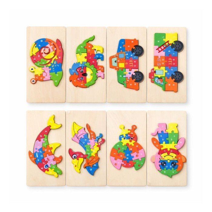 Wooden Shape Jigsaw Puzzle (30 cm x 15 cm)