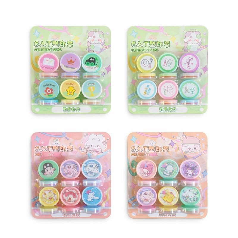 6 pcs Stamp