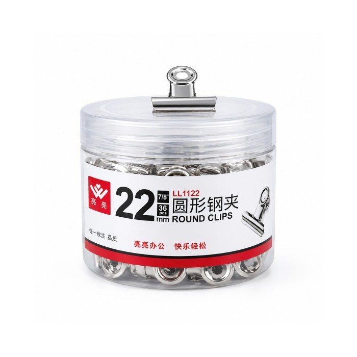 22 mm Round Clip Box (Pack Of 36)