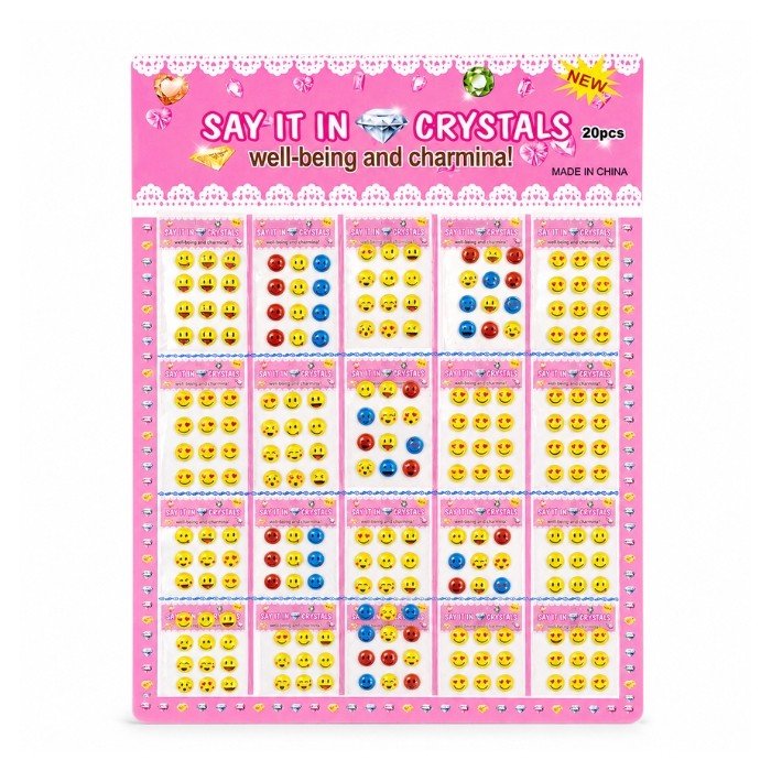Craft Stone Chart (Smiley) 20 Packs