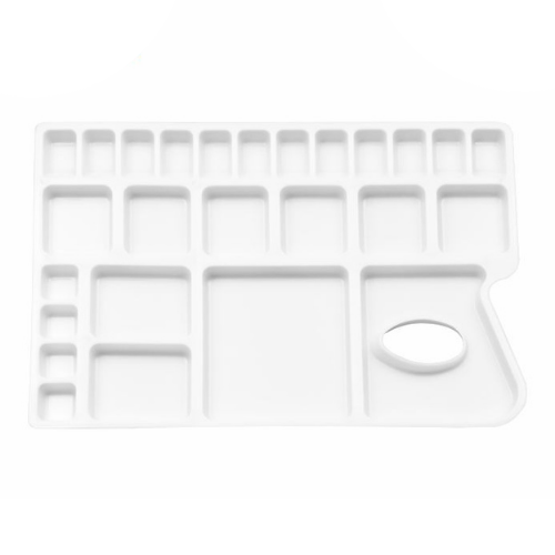 Khyati Colour Plate Rectangle Big A038