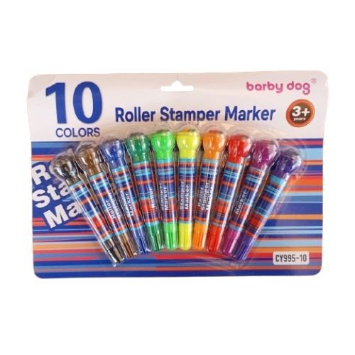 Roller Stamper Marker (10 Colours)