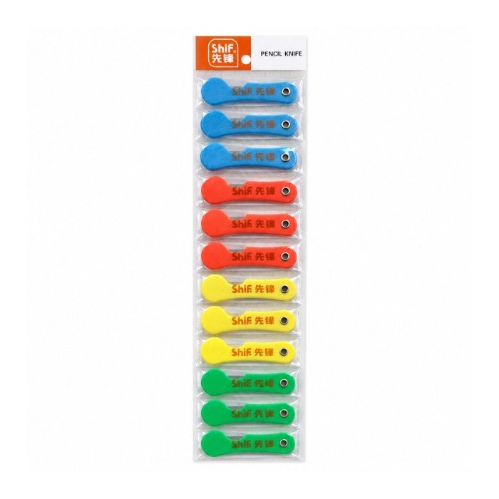 Shif Mini Pencil Cutter Knife Chart (Pack Of 12)
