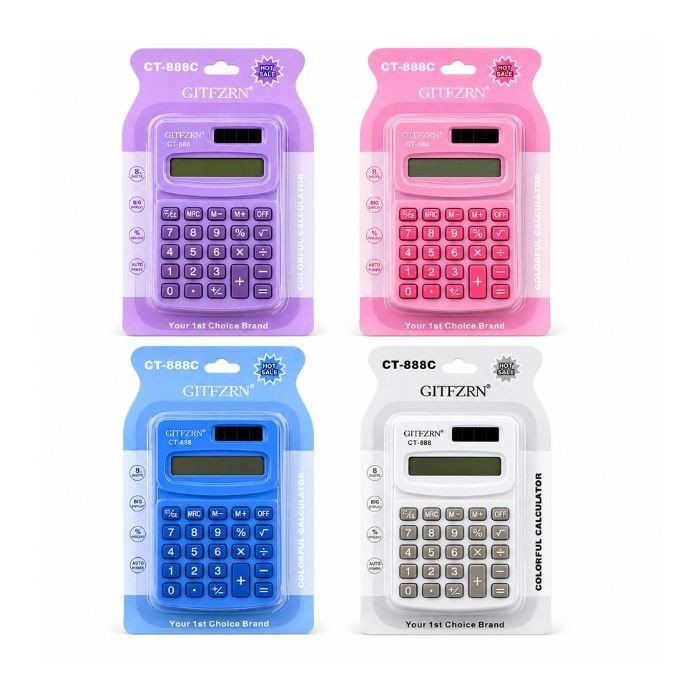 Gitfzrn Pocket Calculator CT-888