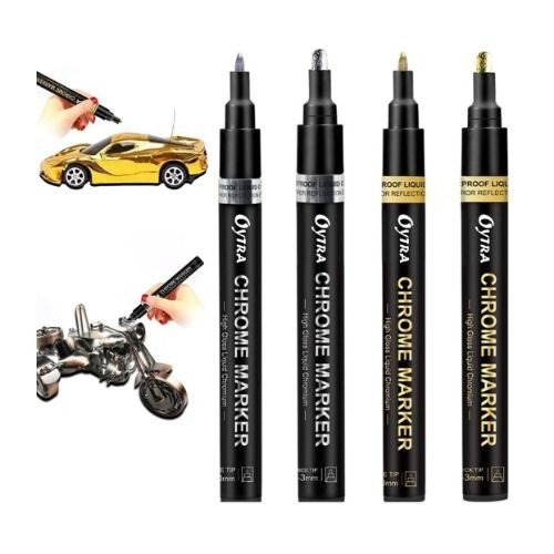 Chrome Paint Marker (Golden/Silver) DM-864