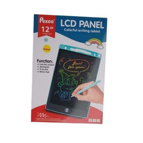 Pexon Magic Writing LCD Tablet 12 Inch (Colour)