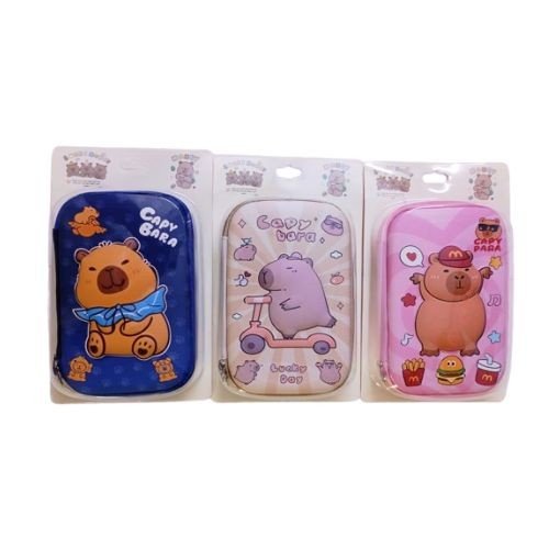 Eva Pencil Pouch (Big Size) Blister Packing - 6