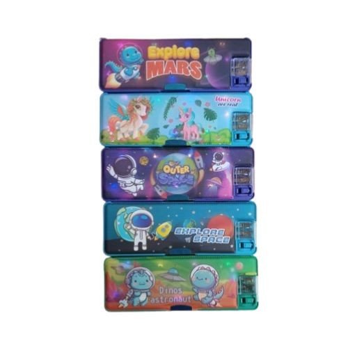 Magnet Pencil  Box (SM-00) Disco Light