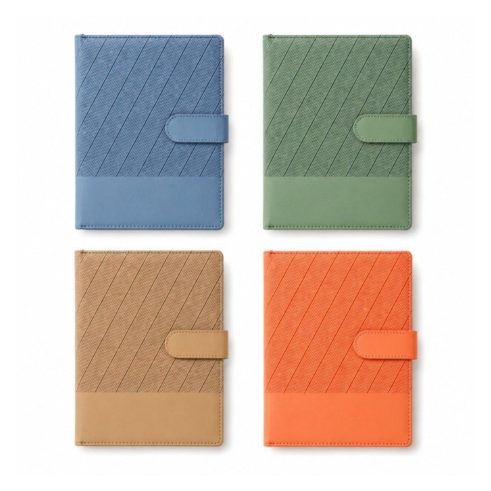 Depai Diary A5 (25-85) 100 Sheets/100 gsm - Leather Magnet