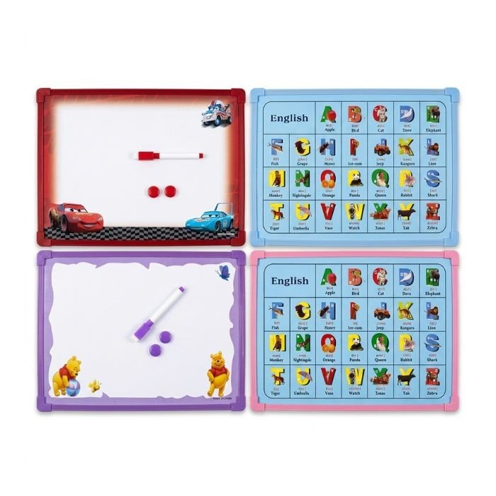 Double Side Slate (Whiteboard + ABCD)
