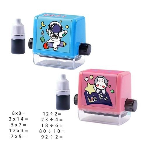 Smart Math Rolling Stamp Set