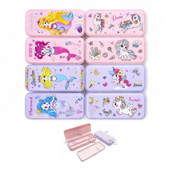 Plastic Pencil Box (Elite) - Set 2