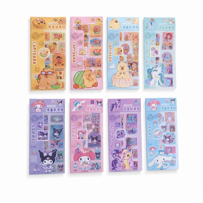 Sticker - PET Plastic Transparent (Pack Of 2) Stamp