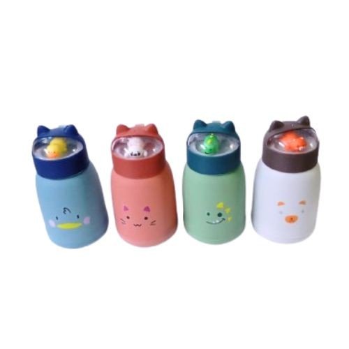 Glass Bottle - Cat Inside