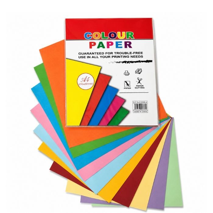 70 gsm A4 Colour Paper