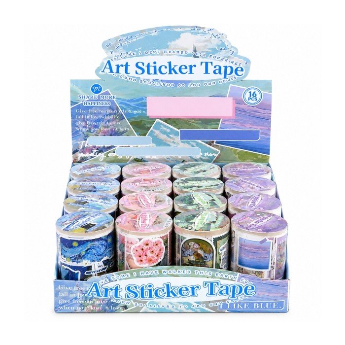 Art Sticker Tape Roll