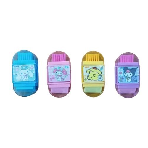 3 In 1 Sharpener + Eraser + Brush (Sanrio)