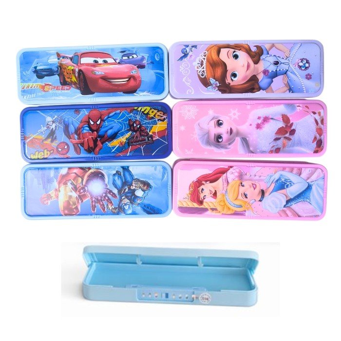 Plastic Pencil Box (Password) - Set 2