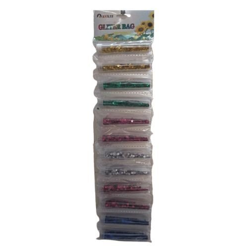 Star Glitter Tube (Pack Of 12)