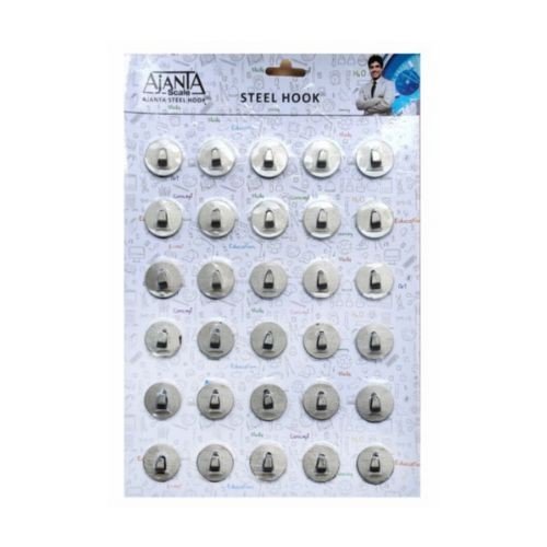 Ajanta Self Adhesive Steel Hook 506