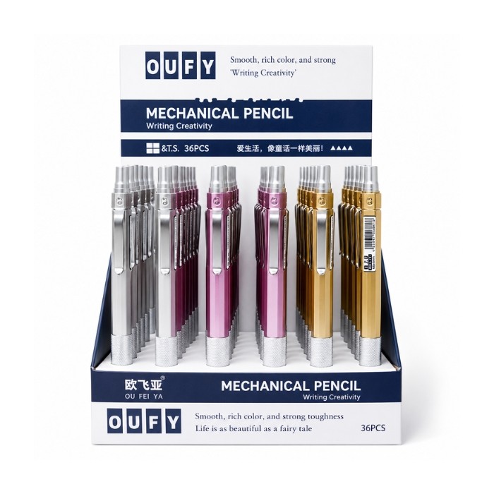 0.7 mm Metal Mechanical Pencil (6871)