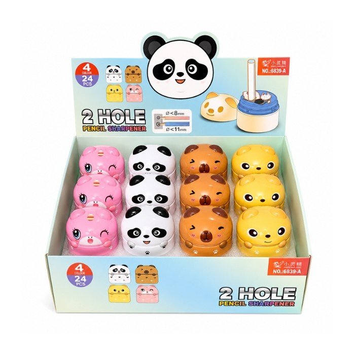 Metal Pencil Sharpener 6839-A