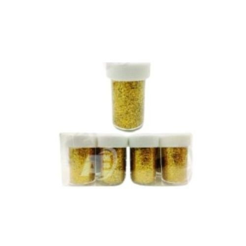 JC Glitter Powder Jar (Golden)