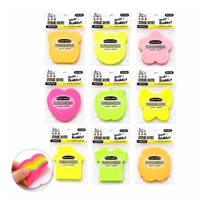 Sticky Note Shape (100 Sheets)