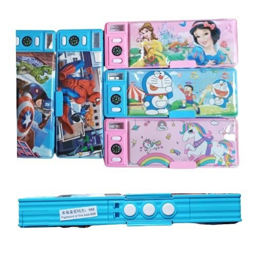 Magnet Pencil Box (LP-8) Password + Compass