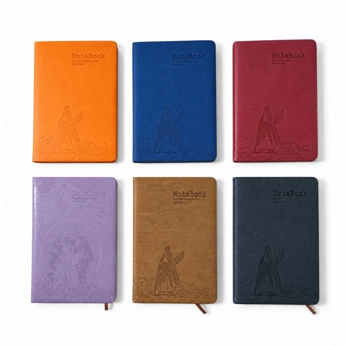 Depai Diary A5 (25-03) 132 Sheets/80 gsm - Leather Hard Bound