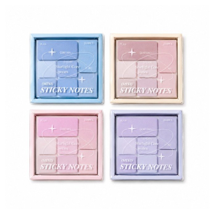 Sticky Note - Pastel Makeup Box