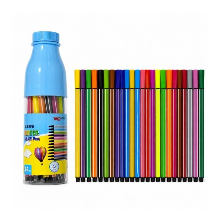 Sketch Pen (24) With Bottle Storage Box