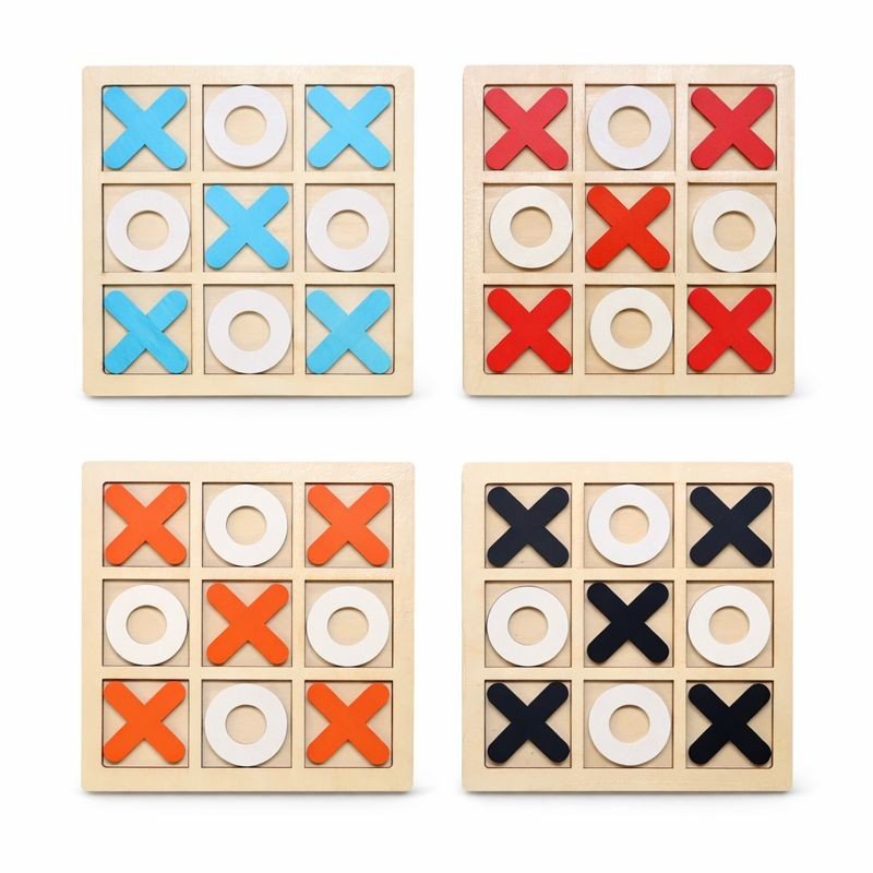 Wooden Puzzle (Tic-Tac) 18 x 18 cm