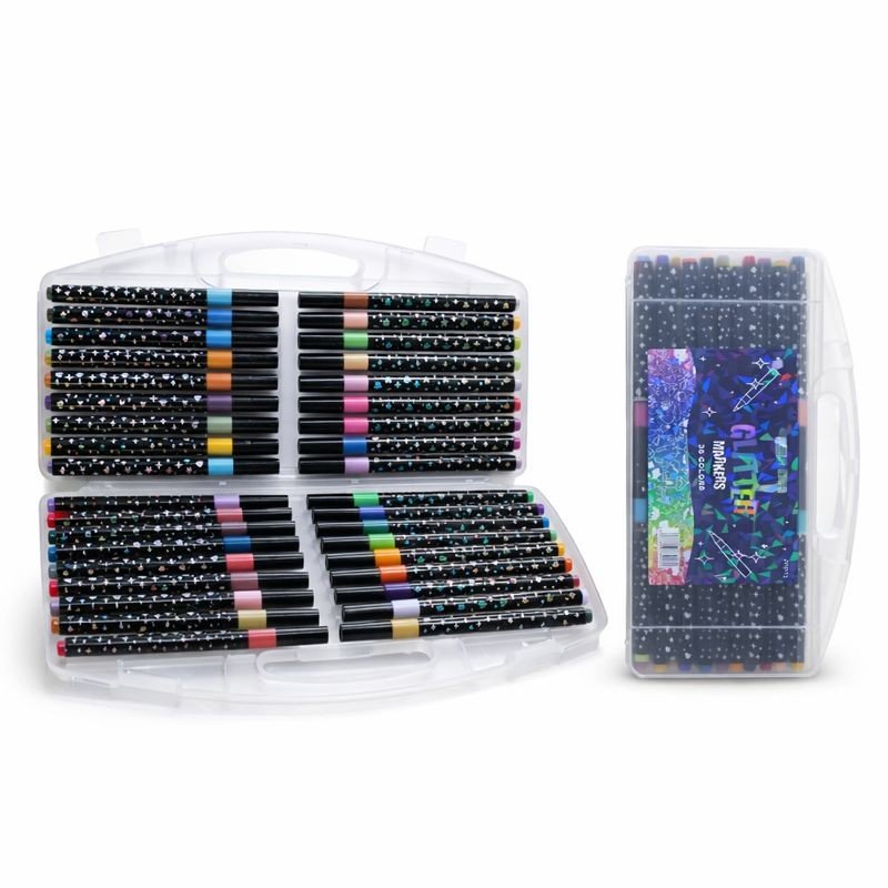 24 - Glitter Marker Set