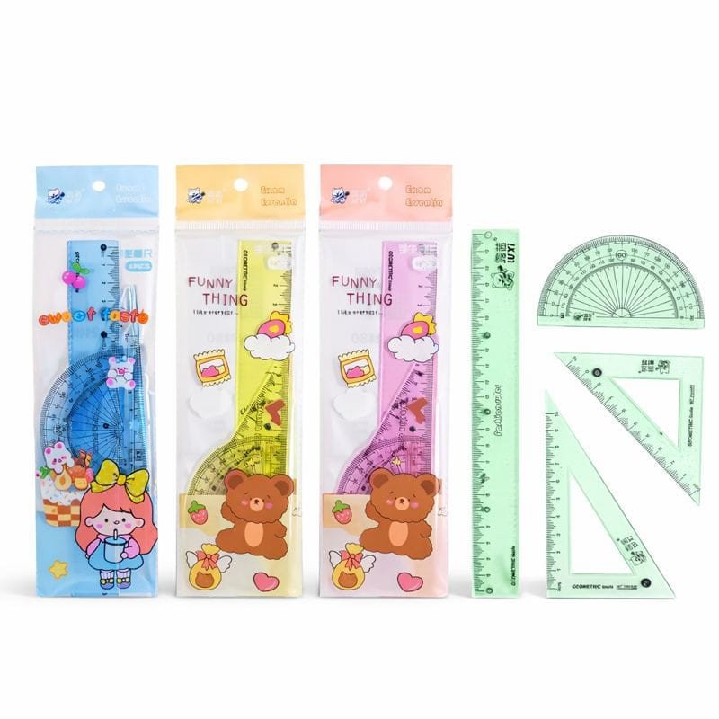 Coloured Mathematical Geometry Set