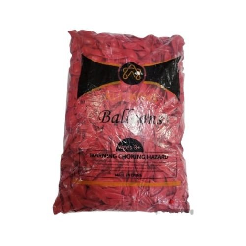 9 Inch Party Balloons Pack (1000 Pcs) - Red