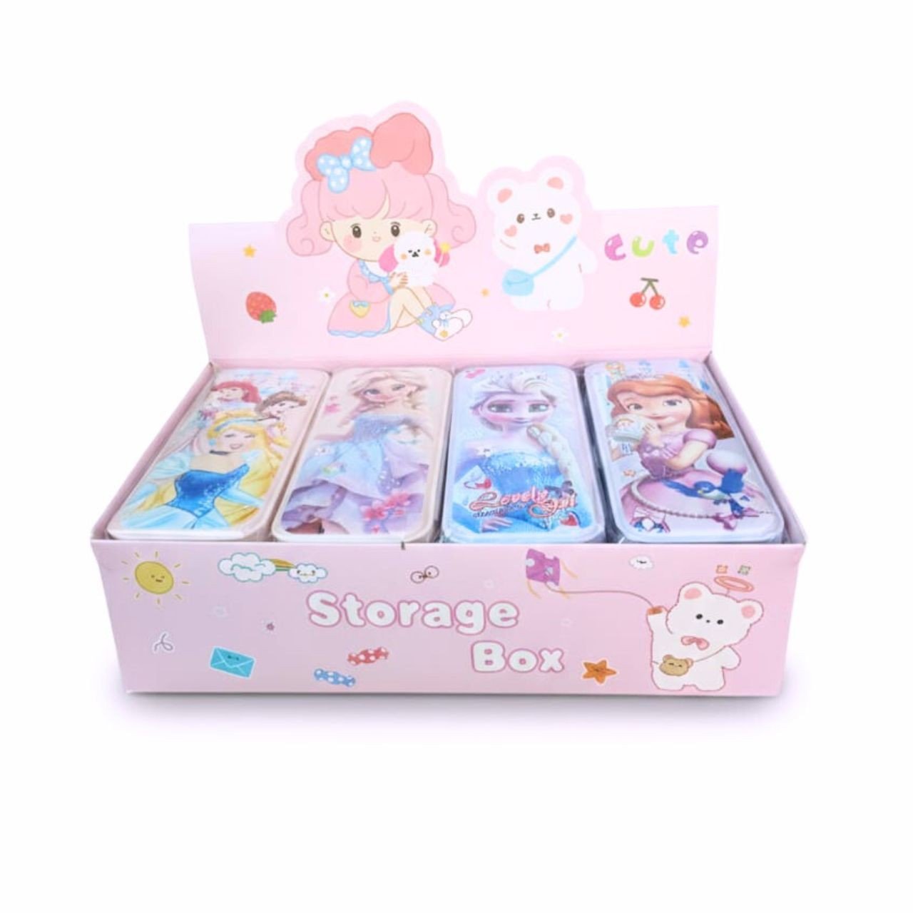 Plastic Elite Pencil Box - 10