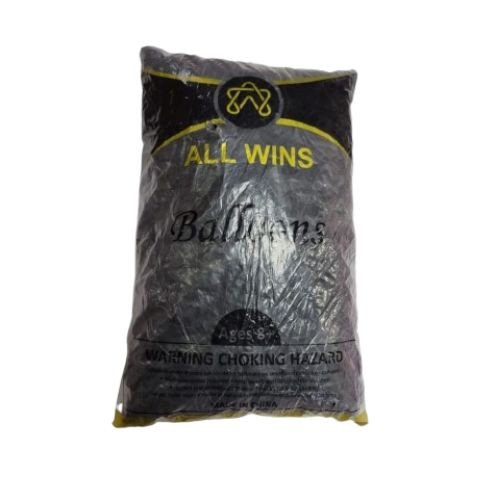 9 Inch Party Balloons Pack (1000 Pcs) - Black