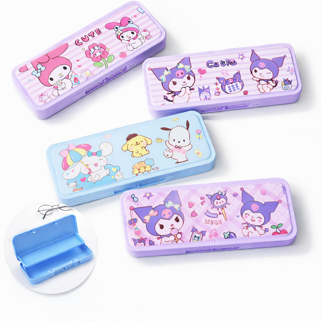 Plastic Pencil Box (Password) - 1