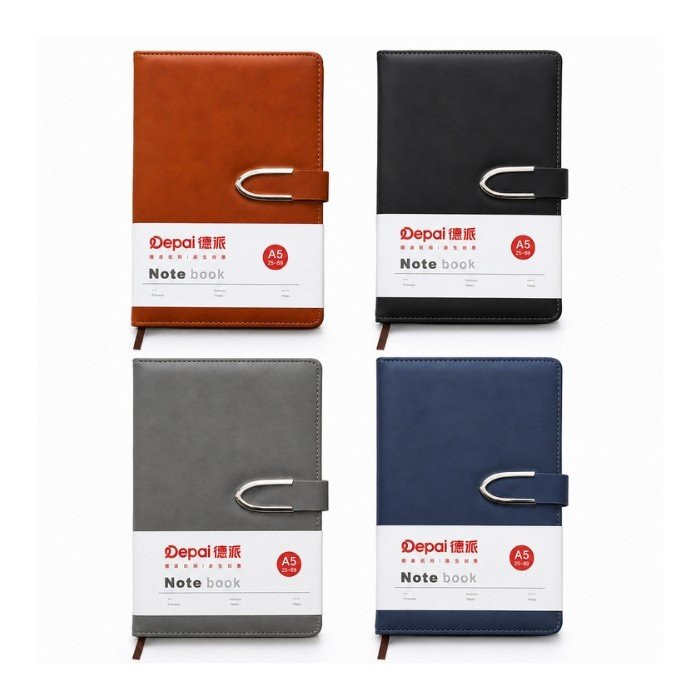 Depai Diary A5 (25-89) 100 Sheets/80 gsm - Leather Magnet